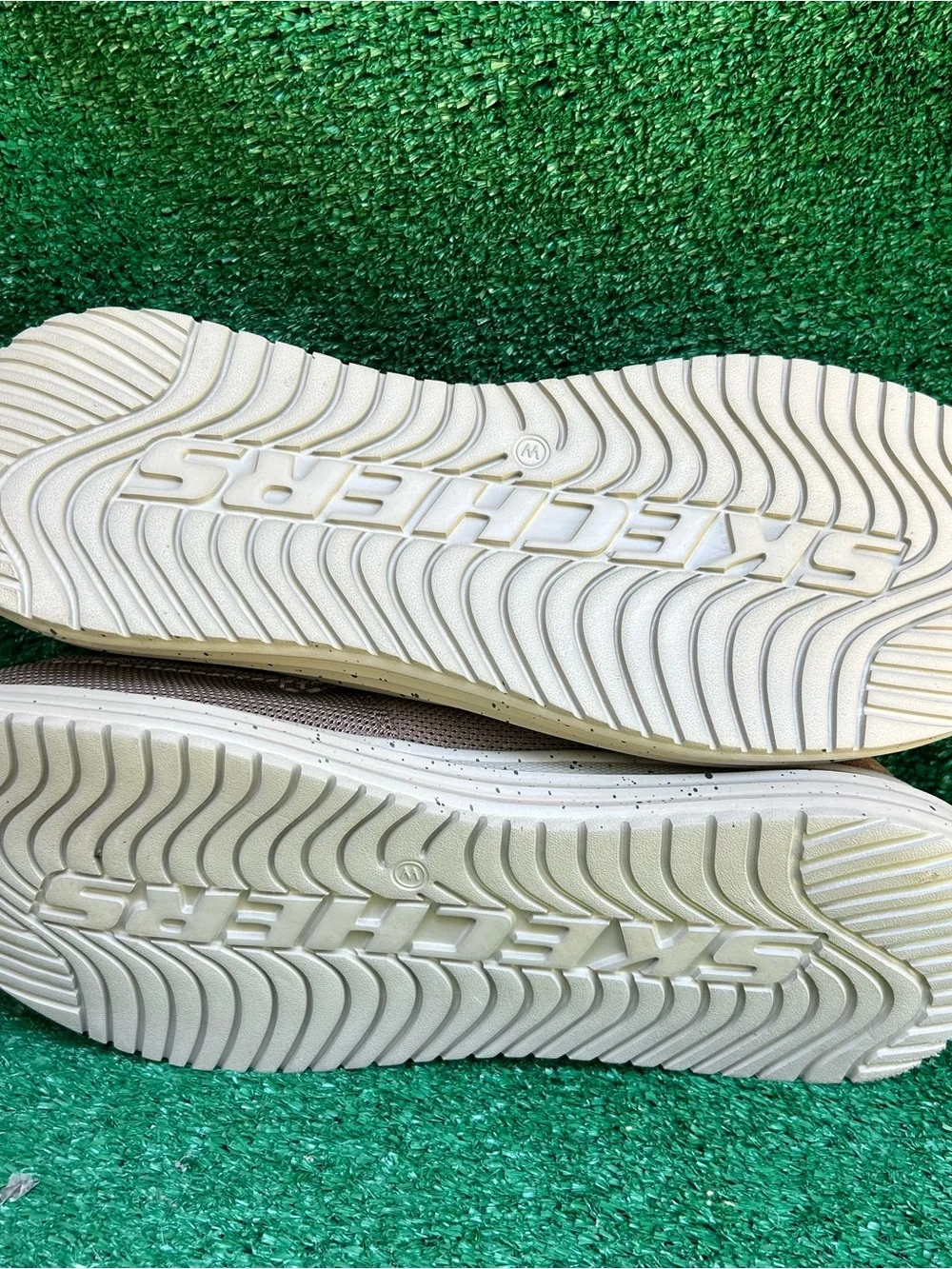 SKECHERS Proven Renco Men's 13 W Wide Brown Slip On Loafers Mesh Shoes 204568W